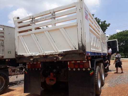 Hino 344 แรง ปี 56 แม่เดี่ยวดัมพ์สามมิตร มีระบบลากพ่วง ทะเบียนพร้อม