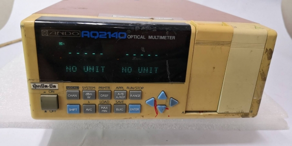 350 บ.ส่งถึงบ้านฟรี โทร 083-2000058 LINE ID: line832923 OPTICAL MULTIMETER แบบตั้งโต๊ะยี่ห้อ ANDO ใช