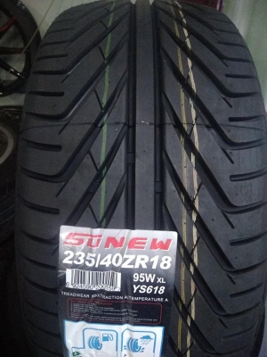 แม็กใหม่ ขอบ 18 ห้ารู สีใหม่ สวยโดนจัย ราคา 10700 พร้อมยาง 15900 บาท