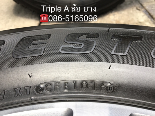 ล้อแม็ก New Ford Ranger Wildtrak ขอบ18 พร้อมยาง Bridgestone 265-60-18 ปี16