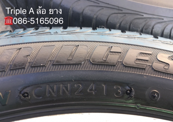 ล้อแม็ก Mazda2 ขอบ 16 พร้อมยาง Bridgestone 185-55-16 ปี 13