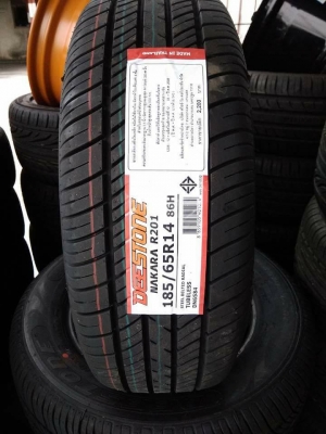 ยางใหม่ดีสโตน 185 65 14 ปี 18 สี่เส้น 5000 บาท พร้อมติดตั้ง