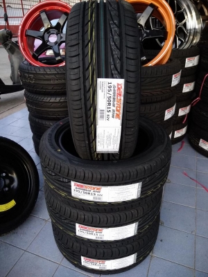 ยางใหม่ดีสโตน 195 50 15 ปี 18 สี่เส้น 6000 บาท พร้อมติดตั้ง