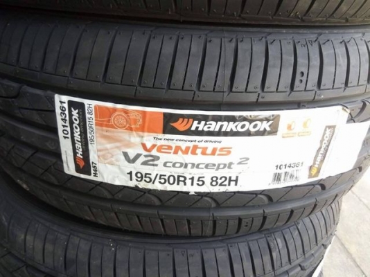 ยางใหม่ฮันคุก ขอบ 15 ปี 18 สี่เส้น 6000 บาท พร้อมติดตั้ง
