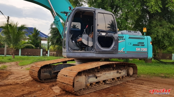 ขายรถแบคโฮ KOBELCO SK200-8 YN12 SuperX สภาพนางฟ้า เดิม ๆ สวย แน่น เต็ม ทำงานสมบูรณ์ทุกระบบ