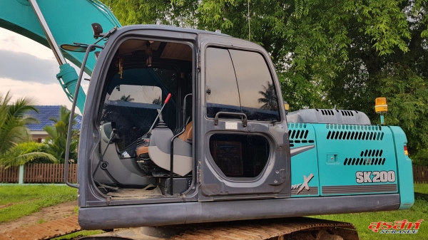 ขายรถแบคโฮ KOBELCO SK200-8 YN12 SuperX สภาพนางฟ้า เดิม ๆ สวย แน่น เต็ม ทำงานสมบูรณ์ทุกระบบ