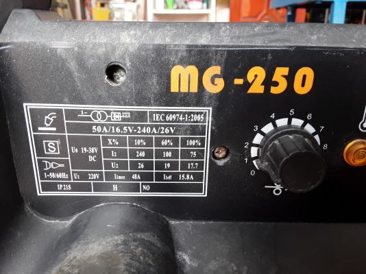 เครื่อมเชื่อม Co2 รุ่น 250