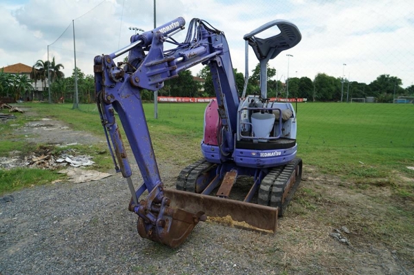 แบคโฮ KOMATU PC28 UU2  สวยเดิมจากญี่ปุ่น