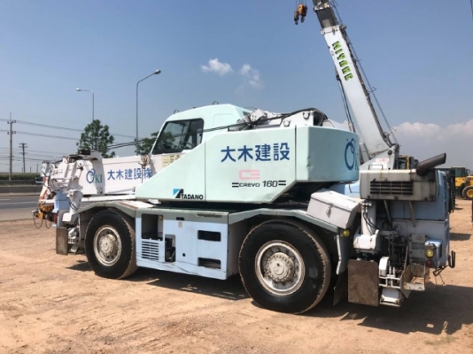 ขายรถเครน TADANO TR160M-3 (ขนาด 16 ตัน) ปี 1998 รถนอกนำเข้าจากญี่ปุ่น สภาพสวยพร้อมใช้ มีVDOการทำงานค