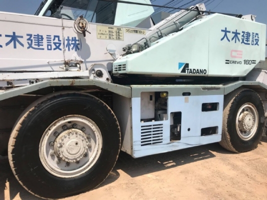 ขายรถเครน TADANO TR160M-3 (ขนาด 16 ตัน) ปี 1998 รถนอกนำเข้าจากญี่ปุ่น สภาพสวยพร้อมใช้ มีVDOการทำงานค