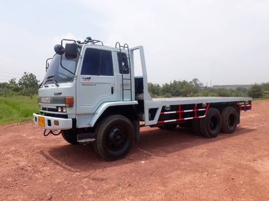 10ล้อ ISUZU ROCKY พื้นเรียบ เพลาเดียว เครื่อง 195แรง ยาว 6.20 เมตร พวงมาลัยพาว์เวอร์ เบรคจิฟฟี่ เครื 10ล้อ ISUZU ROCKY พื้นเรียบ เพลาเดียว เครื่อง 195แรง ยาว 6.20 เมตร พวงมาลัยพาว์เวอร์ เบรคจิฟฟี่ เครื