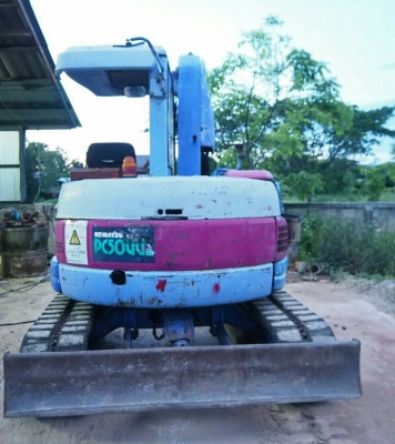 KOMATSU PC50UU-2E **ขาย 470,000 บาท** รถขุดเก่าญี่ปุ่น ไม่เคยใช้งานในไทย พร้อมเก็บสีให้ทั้งคัน