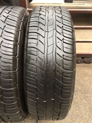 ยาง BF Goodrich 215 65 16 ปลายปี17 ดอกเต็ม ไม่มีปะ เนื้อนิ่มๆ ใช้ยาว ราคาไม่แพง