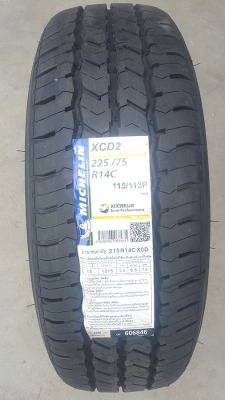 ยางใหม่ XCD2 225/75 R14C 1/เส้น3,850 บาท
