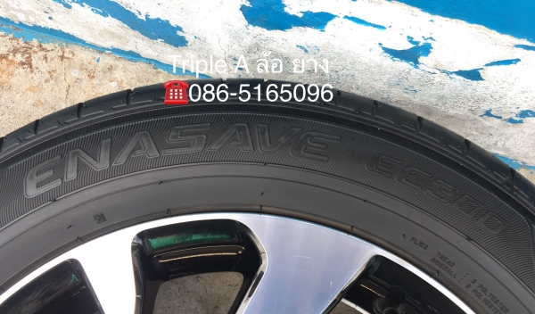 ล้อแม็ก Honda Civic FC ขอบ16 พร้อมยาง Dunlop 215-55-16 ปี 17