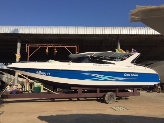 ขายเรือไฟเบอร์กลาส SR-28 สั่งต่อใหม่