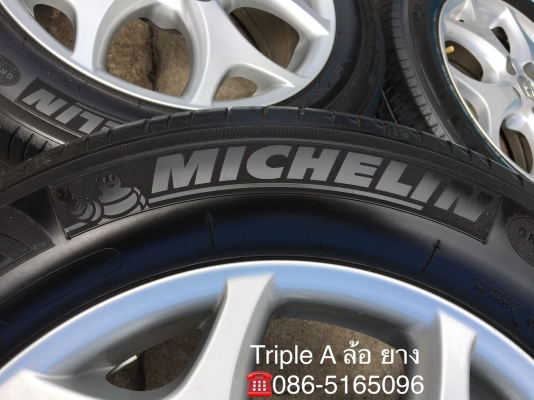 ล้อแม็ก Toyota Estima ขอบ 17 พร้อมยาง Michelin 215-60-17 ปลายปี 15 แม็กสวย ดอกหนา