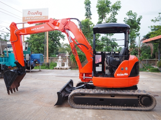 450,000 บาท เก่าญี่ปุ่นยังไม่เคยใข้งานในไทย HITACHI EX58MU