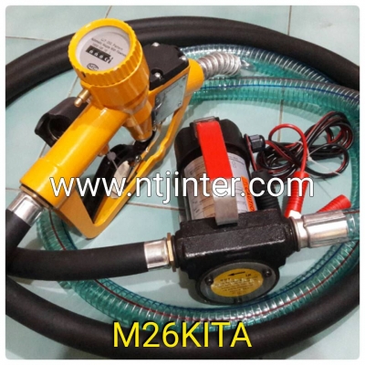 ปั๊มน้ำมันสนามใช้ไฟแบตเตอรี่ 12 v 24v ปั๊มน้ำมันสนามใช้ไฟแบตเตอรี่ 12 v 24v