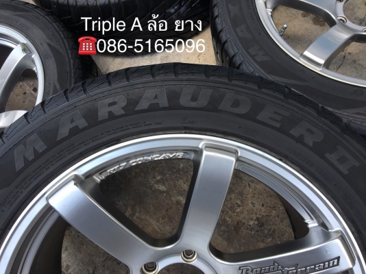 ล้อแม็ก Lenso RT7 ขอบ 20 พร้อมยาง Maxxis 265-50-20 ปี 14