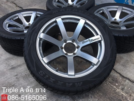 ล้อแม็ก Lenso RT7 ขอบ 20 พร้อมยาง Maxxis 265-50-20 ปี 14