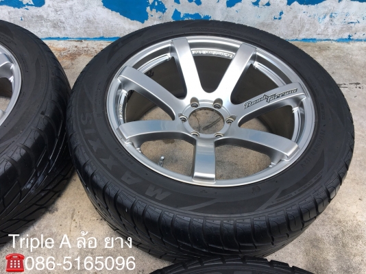 ล้อแม็ก Lenso RT7 ขอบ 20 พร้อมยาง Maxxis 265-50-20 ปี 14