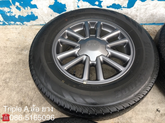 ล้อแม็ก ISUZU All New D-Max X-Series ขอบ 16 พร้อมยาง Bridgestone 215-70-16 ปลายปี 14