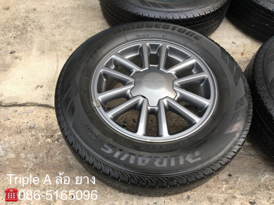 ล้อแม็ก ISUZU All New D-Max X-Series ขอบ 16 พร้อมยาง Bridgestone 215-70-16 ปลายปี 14