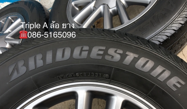 ล้อแม็ก ISUZU All New D-Max X-Series ขอบ 16 พร้อมยาง Bridgestone 215-70-16 ปลายปี 14