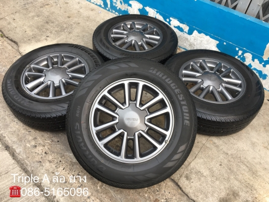 ล้อแม็ก ISUZU All New D-Max X-Series ขอบ 16 พร้อมยาง Bridgestone 215-70-16 ปลายปี 14