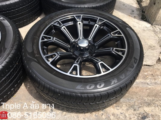 ล้อแม็ก Lenso Intimidator6 สีดำเงา ขอบ 20 พร้อมยาง 265-50-20 ปลายปี 15