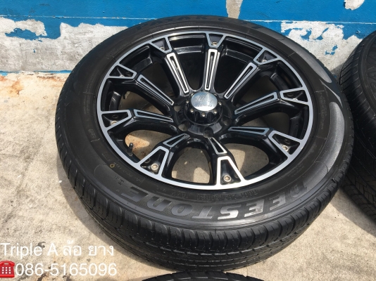 ล้อแม็ก Lenso Intimidator6 สีดำเงา ขอบ 20 พร้อมยาง 265-50-20 ปลายปี 15