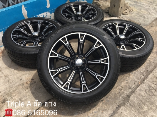 ล้อแม็ก Lenso Intimidator6 สีดำเงา ขอบ 20 พร้อมยาง 265-50-20 ปลายปี 15