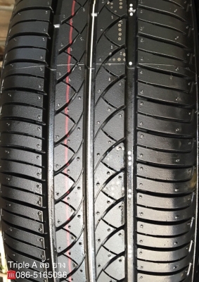 ยางป้ายแดง MAXXIS 175-65-15 มีตุ่มเด้งๆ เส้นสีจัดจ้านทุกเส้น