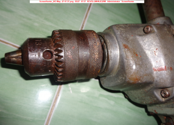 ขายสว่านไฟฟ้ารอบช้า ฮิตาชิ 16 มม. รุ่น PU-PM3 670 W