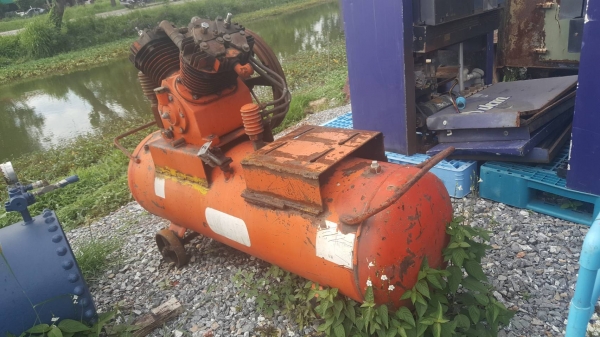 ถังลม200ลิตร พร้อมหัวปั้มMEJI 15 แรง