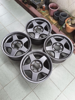 Max ขอบ 16 กว้าง 8 ออฟ+20 สภาพสวยๆ 1ชุด