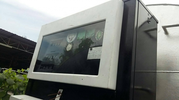 ถังน้ำมัน 20000 ลิตร พร้อมตู้จ่าย สภาพงามๆแจ่มๆ พร้อมใช้งาน ถังขัดทำสีใหม่ เช็คสภาพเรียบร้อยครับ