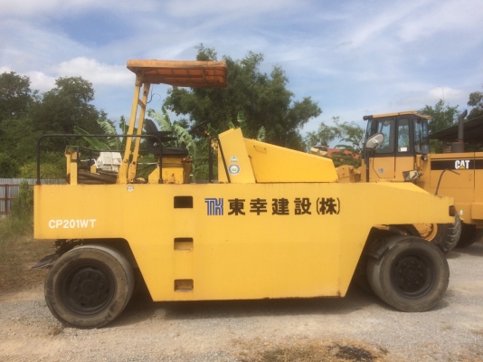 ขาย DYNAPAC 7ล้อ CP201WT นำเข้าจากญี่ปุ่น โทร.090-986-2521 อ๊อบ