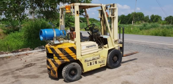 ขายด่วน125,000รถยกTOYOTA5FG25ยก2.5ตันเสาสูง3เมตรรถนอกนำเข้ายังไม่เคยใช้งานในเมืองไทยเลย