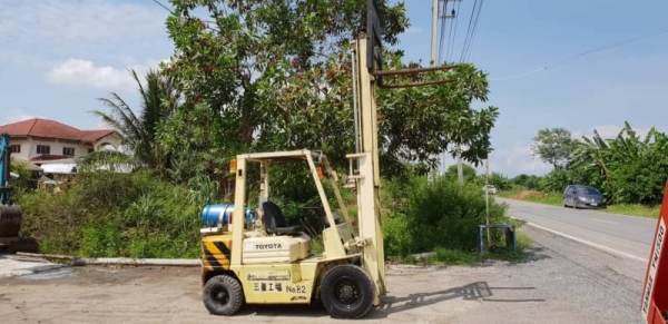 ขายด่วน125,000รถยกTOYOTA5FG25ยก2.5ตันเสาสูง3เมตรรถนอกนำเข้ายังไม่เคยใช้งานในเมืองไทยเลย