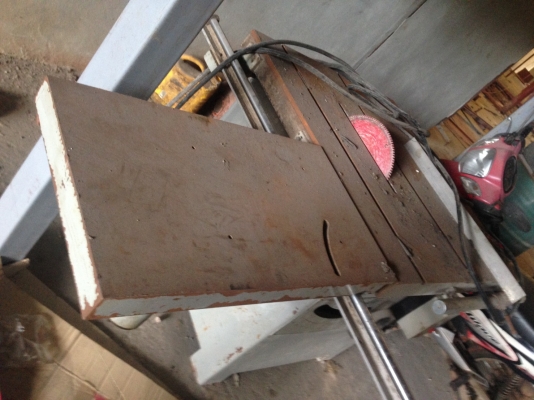 ขายโต๊เลื่อยตัดไม้ราคาสุดคุ้มครับ