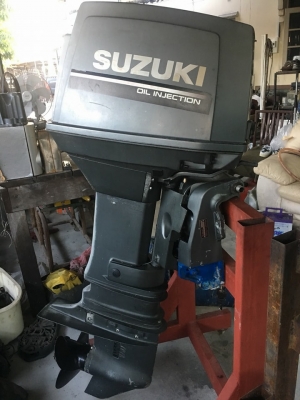 Suzuki85แรง 2จังหวะ หาง 24 นิ้ว พร้อมใช้งาน