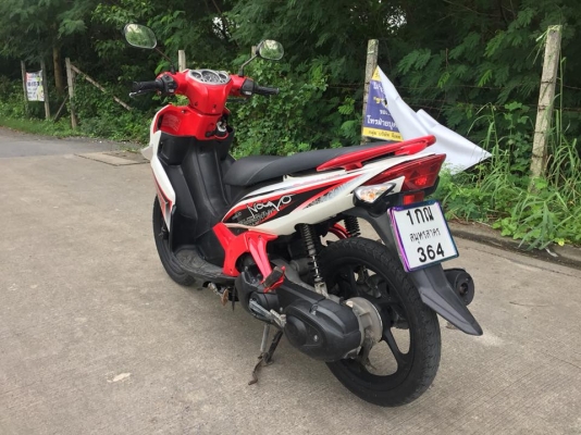 ขาย Yamaha Nouvo elegance135 ล้อแม็ก  สภาพเดิม เครื่องเดิมๆ ไม่ดัง ชุดข้างเงียบ เอกสารครบ เล่ม ชุดโอน