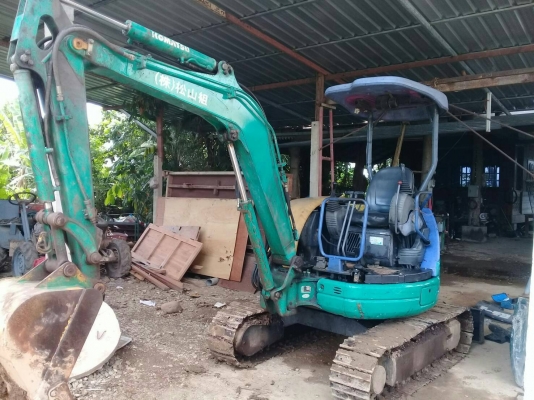 ขายรถแบคโฮ KOMATSU PC30MR-1 เอกสารเล่ม มีระบบหัวกระแทก ราคา 350000