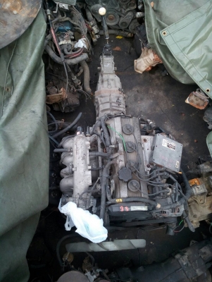 ขายเคตื่องยนต์Toyota 3sขับหลังเกียร์ธรรมดา