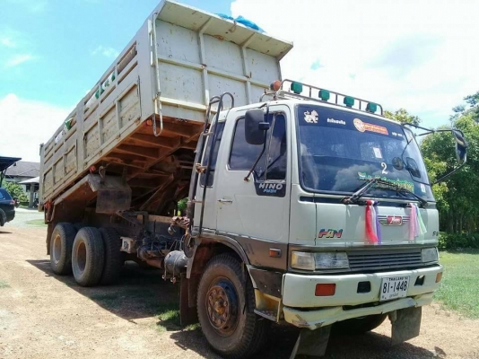 HINO FM 3H เครื่อง JO8C 220 แรง 2 เพลา เครื่อง/เกียร์ดี ทะเบียนพร้อม
