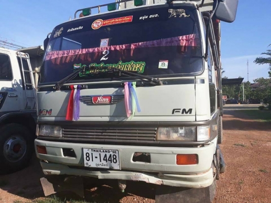 HINO FM 3H เครื่อง JO8C 220 แรง 2 เพลา เครื่อง/เกียร์ดี ทะเบียนพร้อม