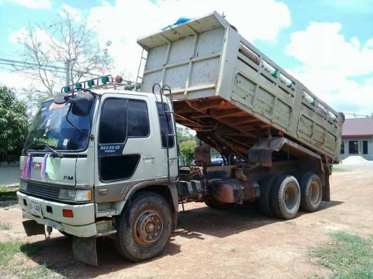 HINO FM 3H เครื่อง JO8C 220 แรง 2 เพลา เครื่อง/เกียร์ดี ทะเบียนพร้อม
