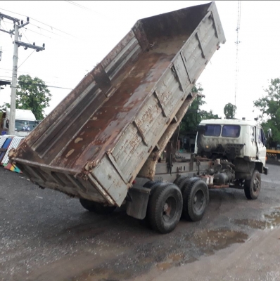 สิบล้อ ฮีโน่ FM 227LD EM100-220HP ดั้ม 2เพา <กะบะมีช่องว่าง-ติดเครน> แอร์ พ.เวอร์ ทิฟฟี  เครือง-เกียร์ เดิม ช่วงล่างเต็ม ยางดี รถห้าง สภาพดีใช้งานปกติ เล่ม,ทะเบียน พร้อมโอน